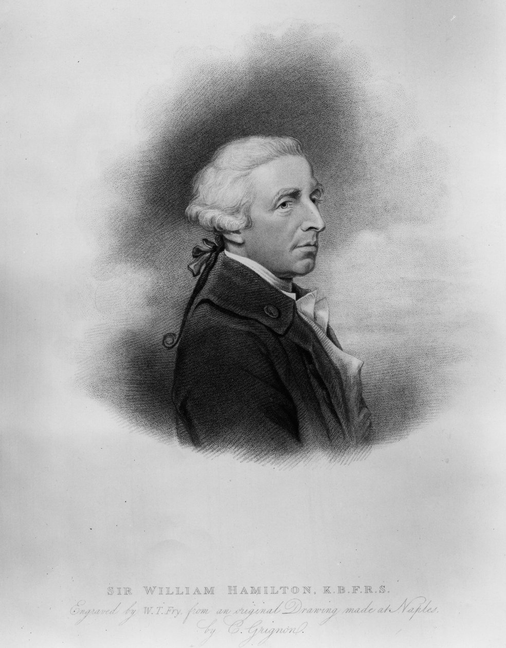 Sir William Hamilton de Charles Grignion