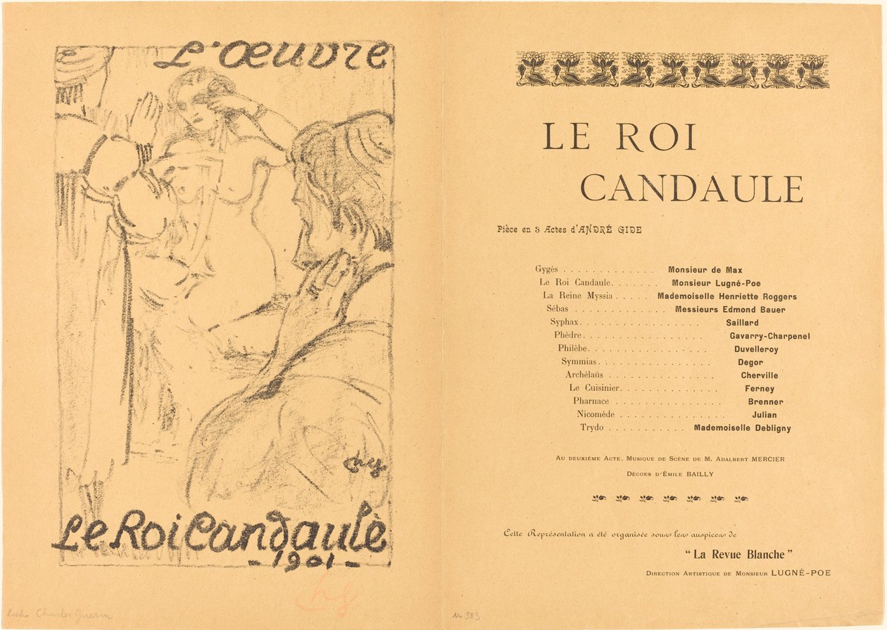 El Rey Candaules de Charles Guerin