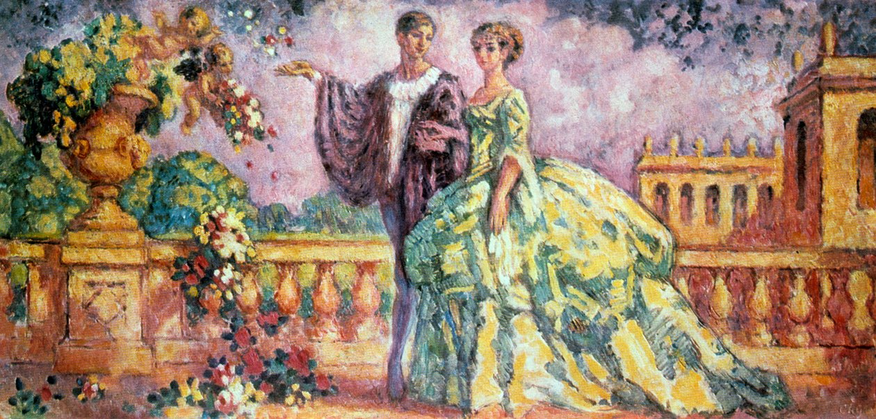 El paseo, 1911 de Charles Guerin