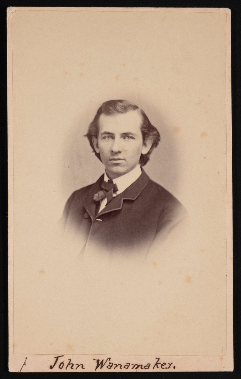 Retrato de John Wanamaker de Charles H Spieler