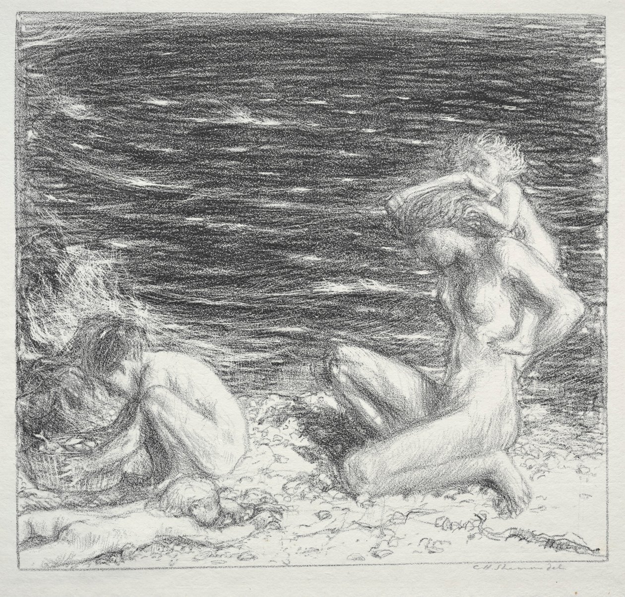 Mar y brisa de Charles Haslewood Shannon