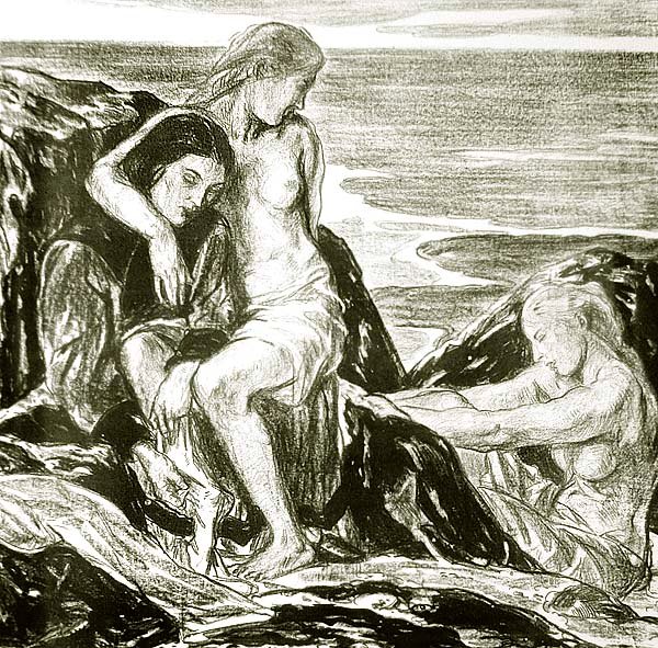 La marea baja de Charles Haslewood Shannon