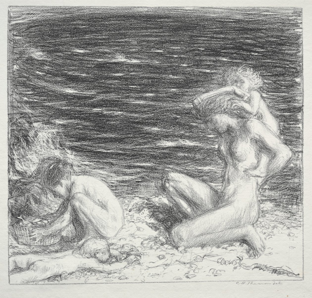 Mar y brisa de Charles Hasslewood Shannon