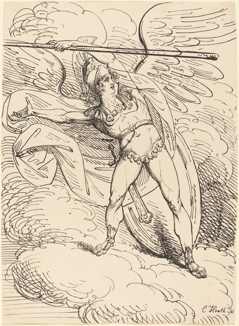 Apolo como guerrero de Charles Heath