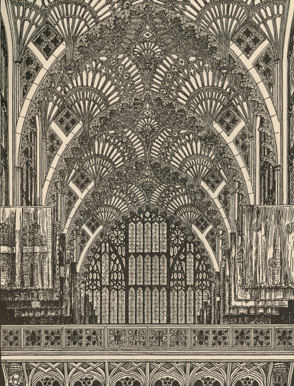 Bóveda de Abanico, 1931 de Charles Henry Bourne Quennell