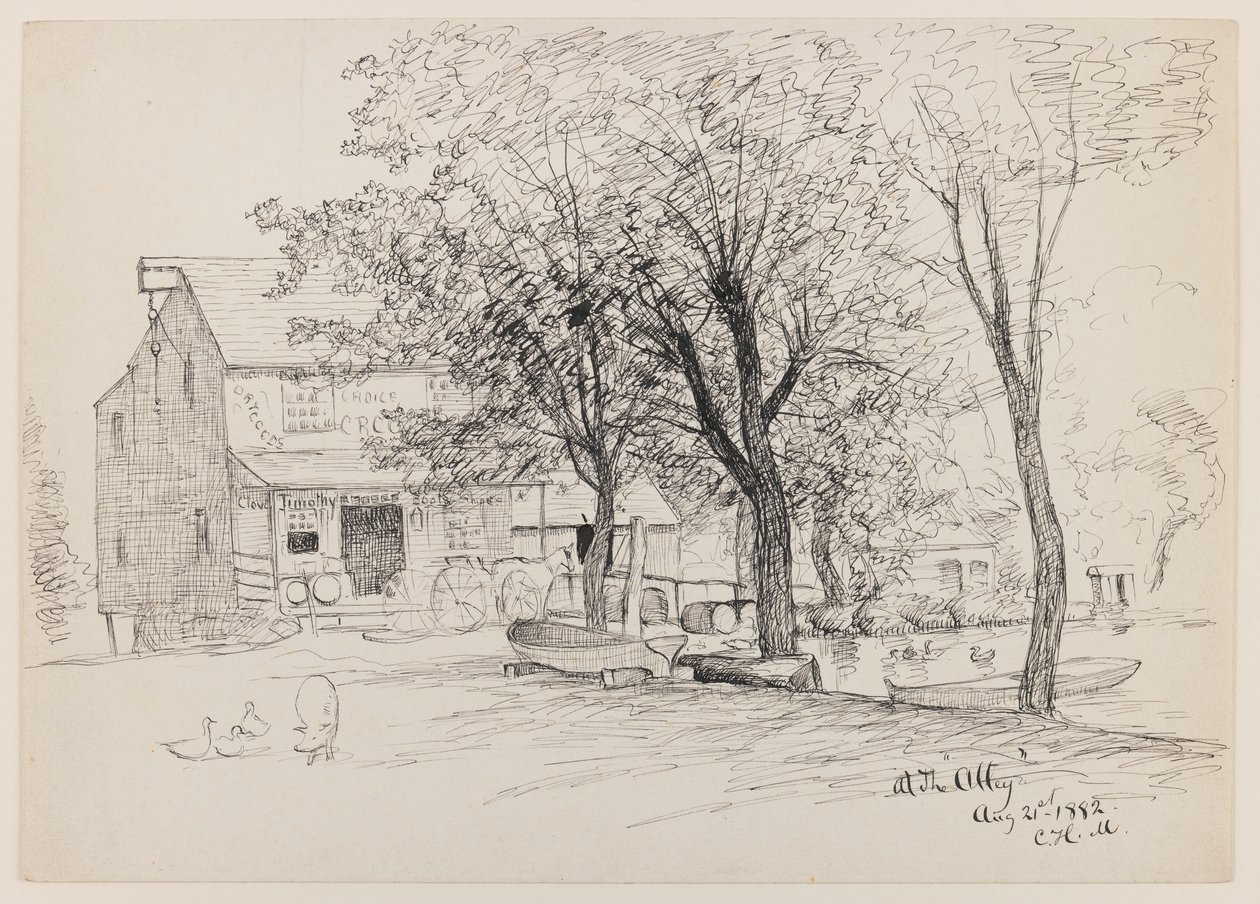En el callejón, 21 de agosto de 1882 de Charles Henry Miller