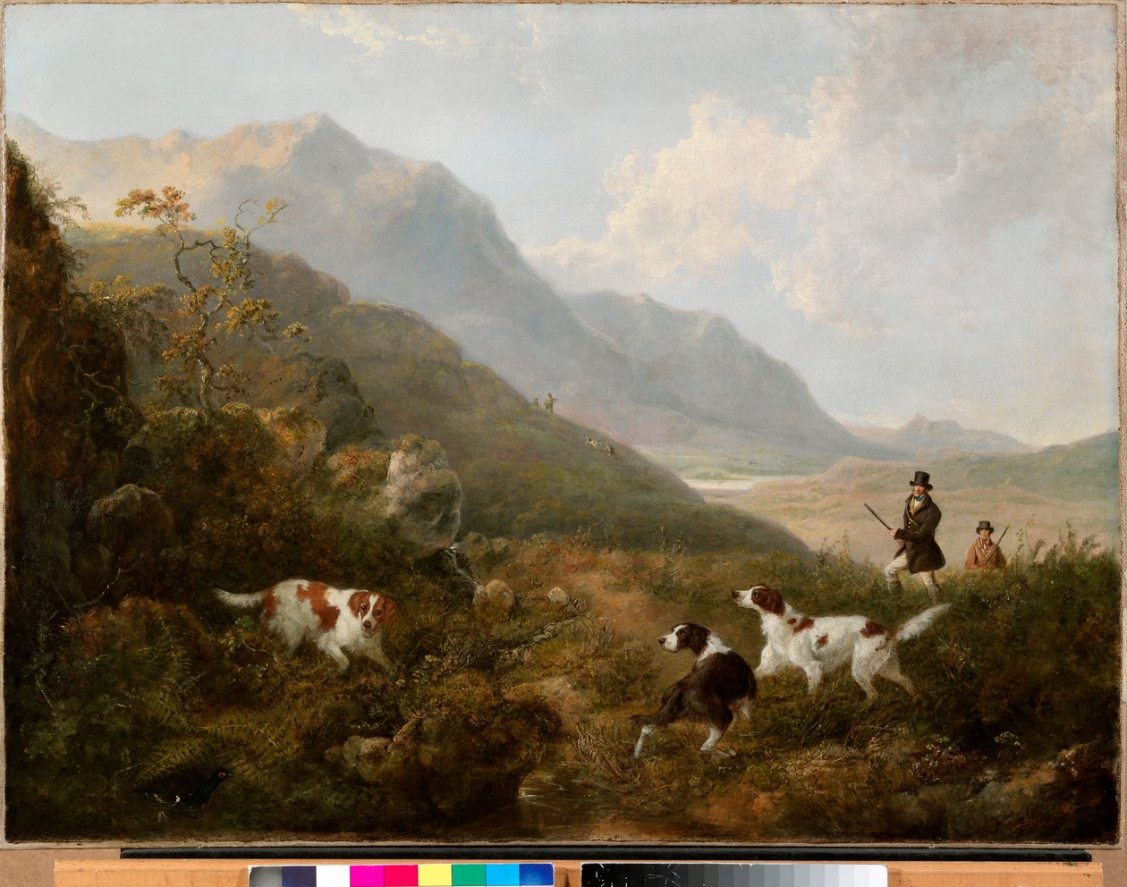 Caza de urogallos en las Highlands de Charles Henry Schwanfelder