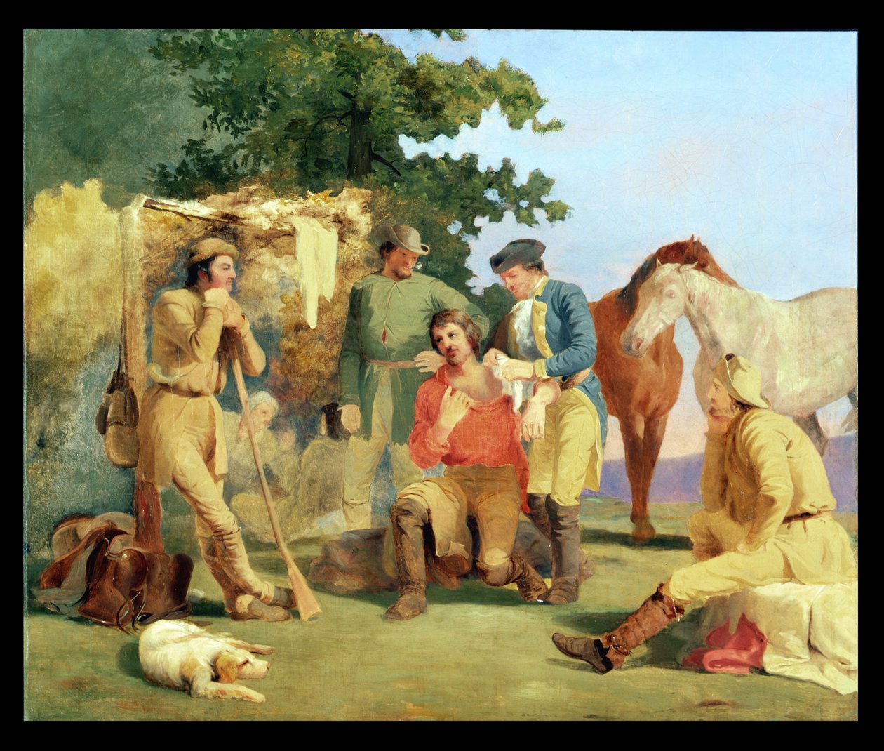 Exploradores en las Guerras Franco-Indias de Charles Herbert Eastlake