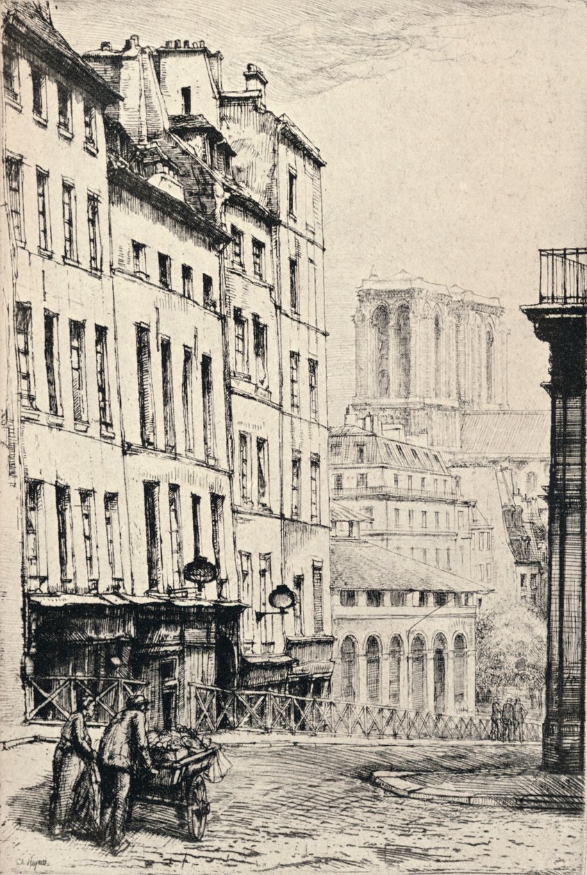 Rue de la Montagne-Ste Genevieve, 1915 de Charles Heyman