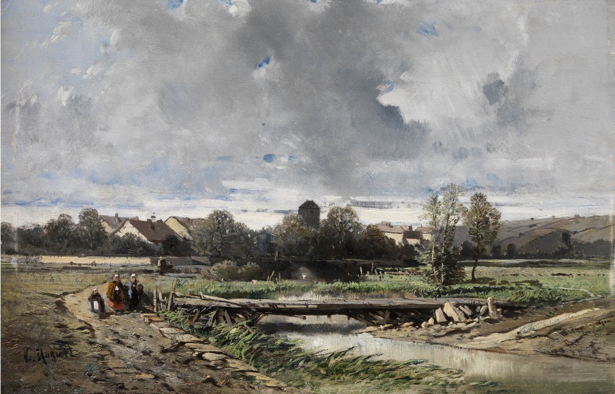 Un pueblo de Normandía de Charles Hoguet