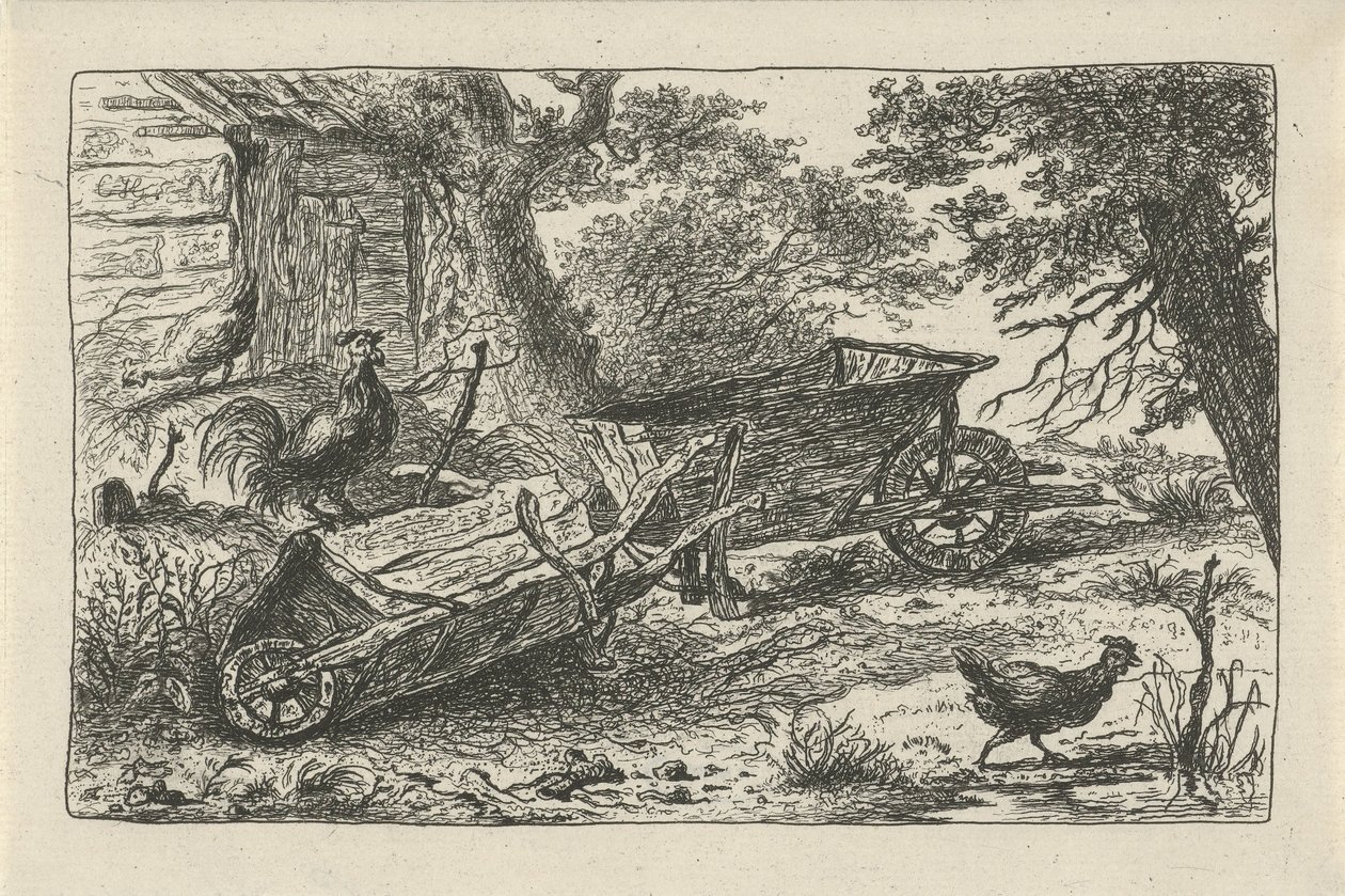 dos carretillas de Charles Howard Hodges (possibly)