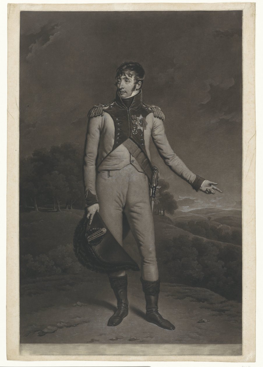 Retrato de Luis Napoleón, rey de Holanda de Charles Howard Hodges