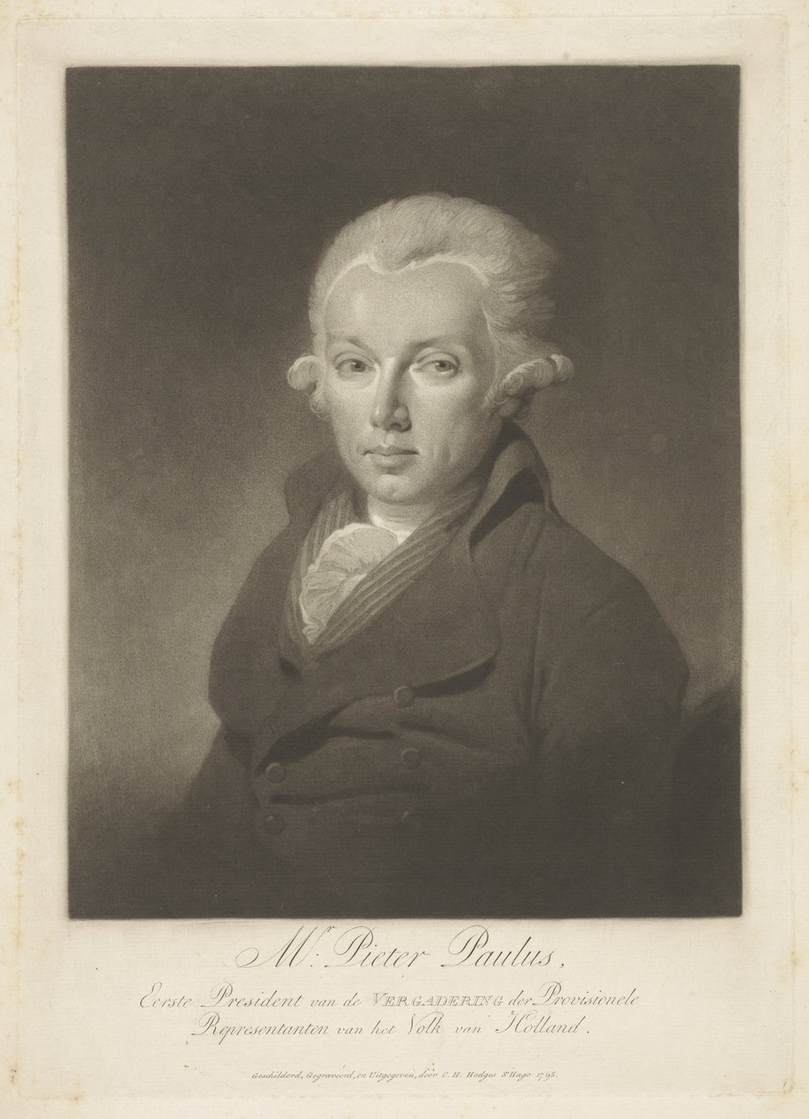 Retrato de Pedro Pablo de Charles Howard Hodges