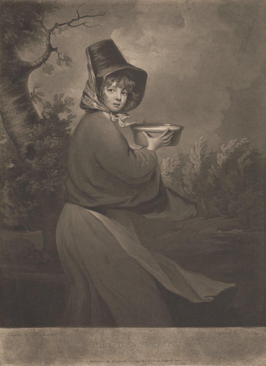 La chica de la cabaña de Charles Howard Hodges