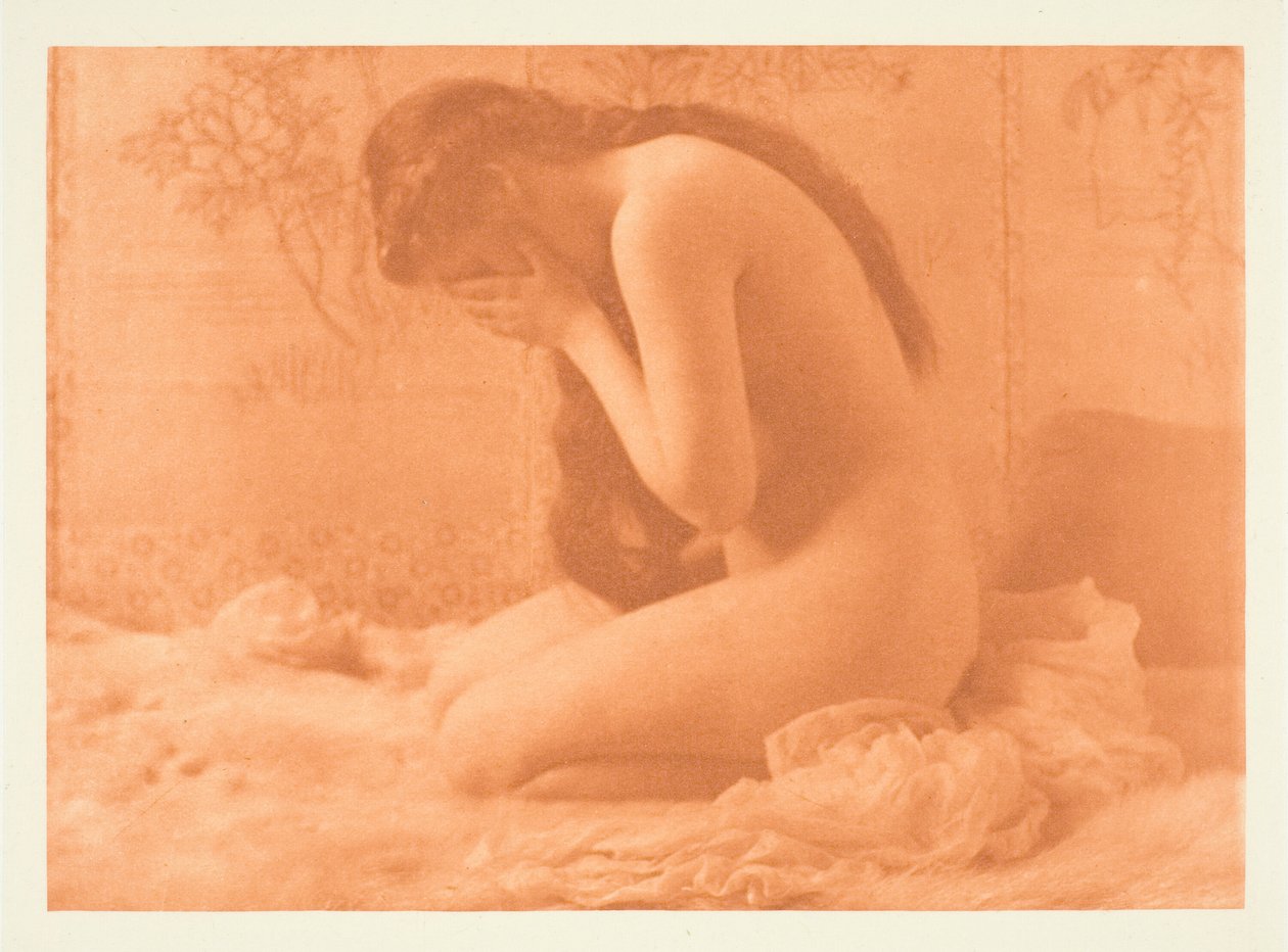 Magdalena llorando de Charles I. Berg