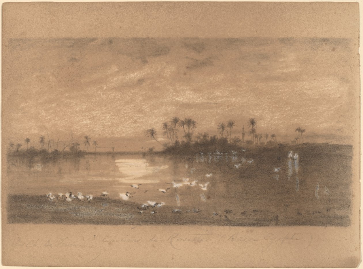 Rosetta, Egipto de Charles J. Bridgman