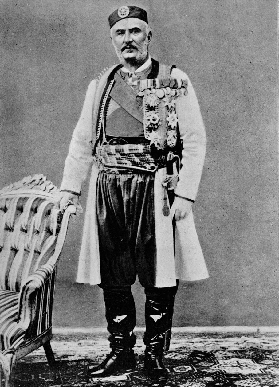 Nicolás I, rey de Montenegro, c. 1913 de Charles J. S. Makin