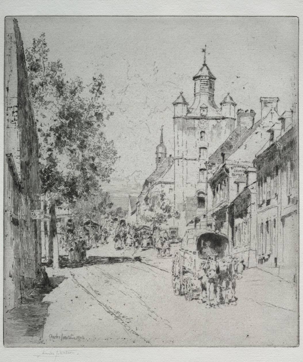 Tour de Marche, St. Riquier de Charles John Watson