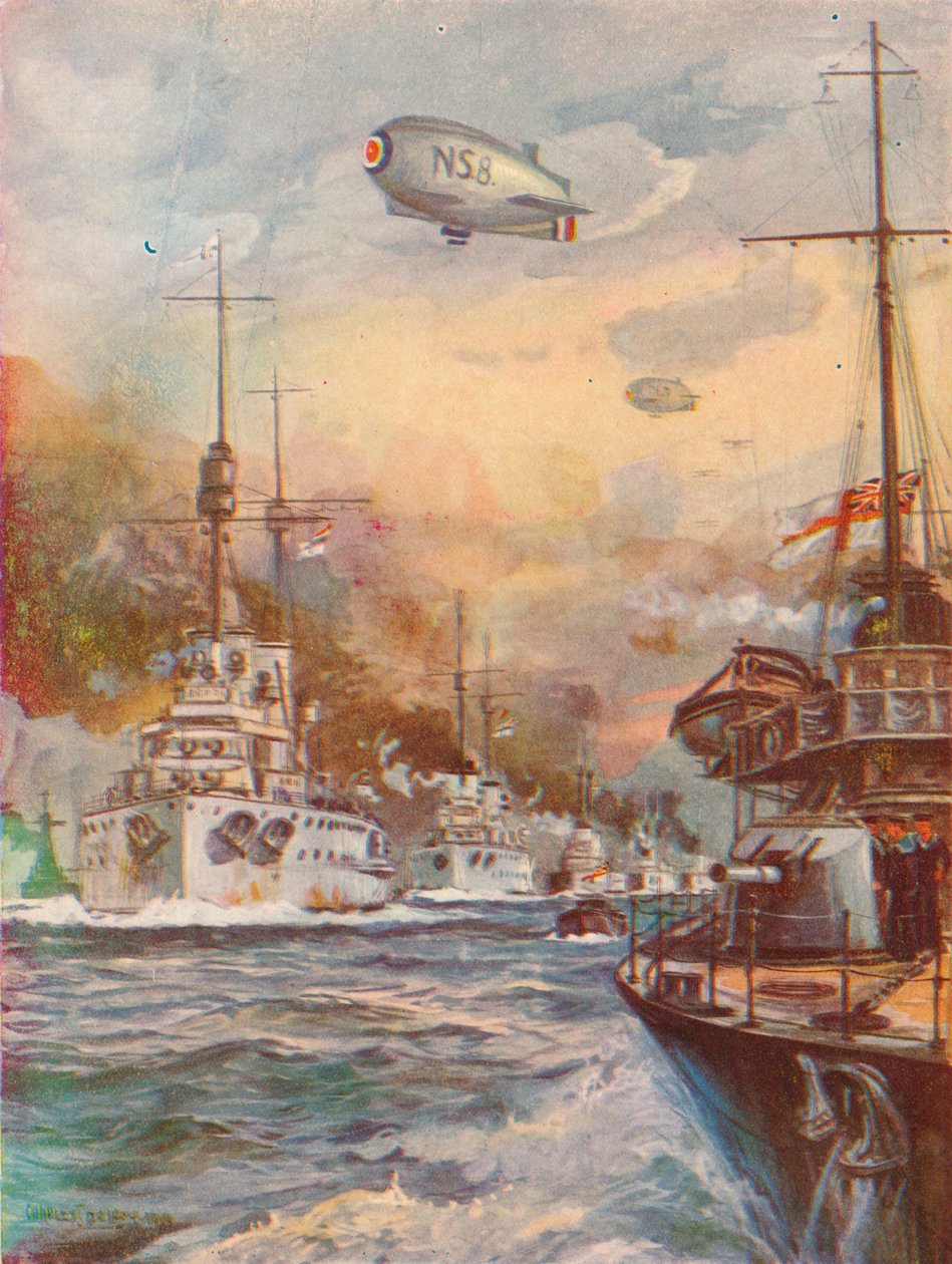 La rendición de la Flota de Alta Mar alemana, 1918-1919 de Charles John de Lacy