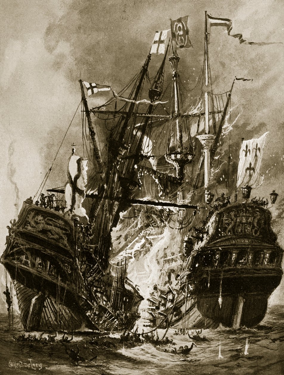 El incendio del 