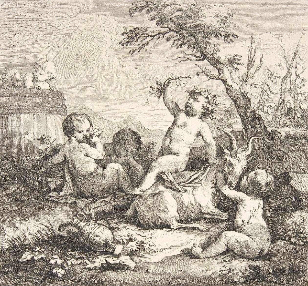 Otoño de Charles Joseph Natoire