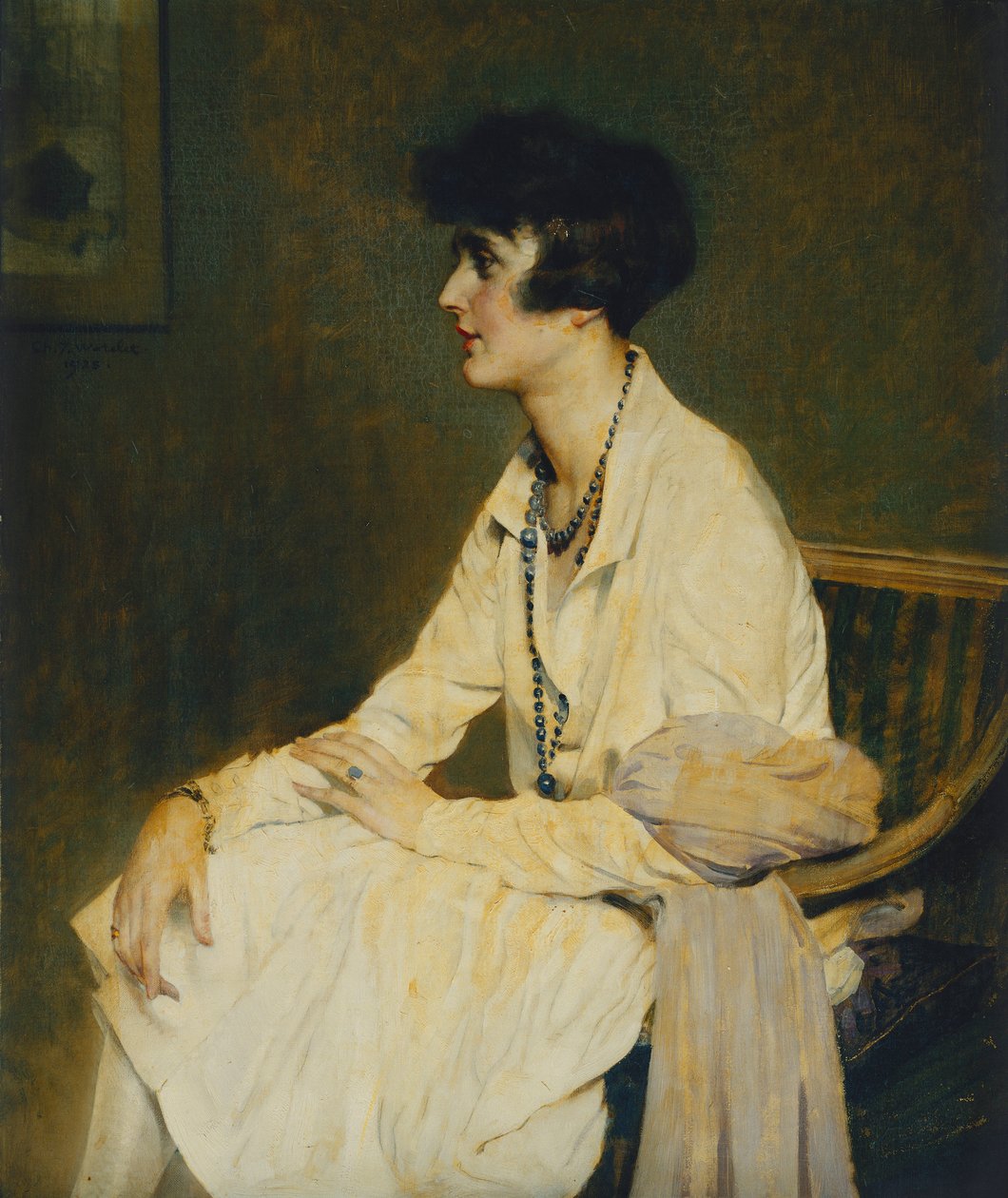 Mujer sentada; Femme Assise de Charles Joseph Watelet