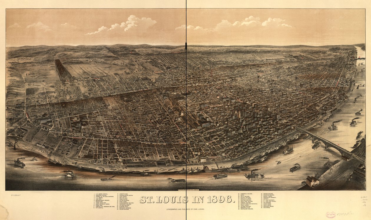 San Luis en 1896 de Charles Juehne