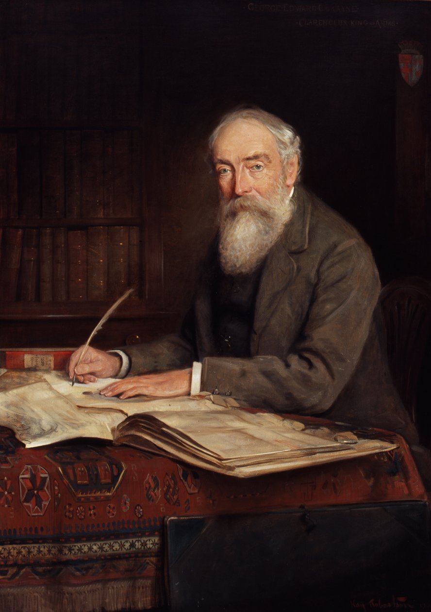 George Edward Cokayne, Clarenceux Rey de Armas de Charles Kay Robertson