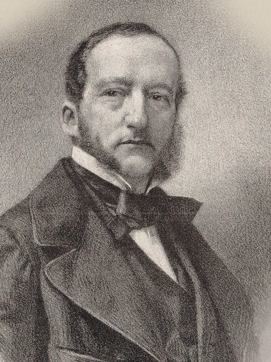 Retrato del pianista y compositor Sigismund Thalberg 1812-1871, 1862 de Charles Kreutzberger