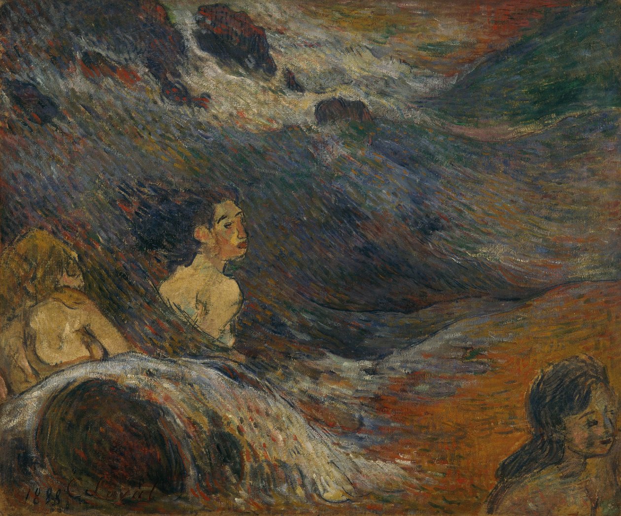 Bañistas de Charles Laval