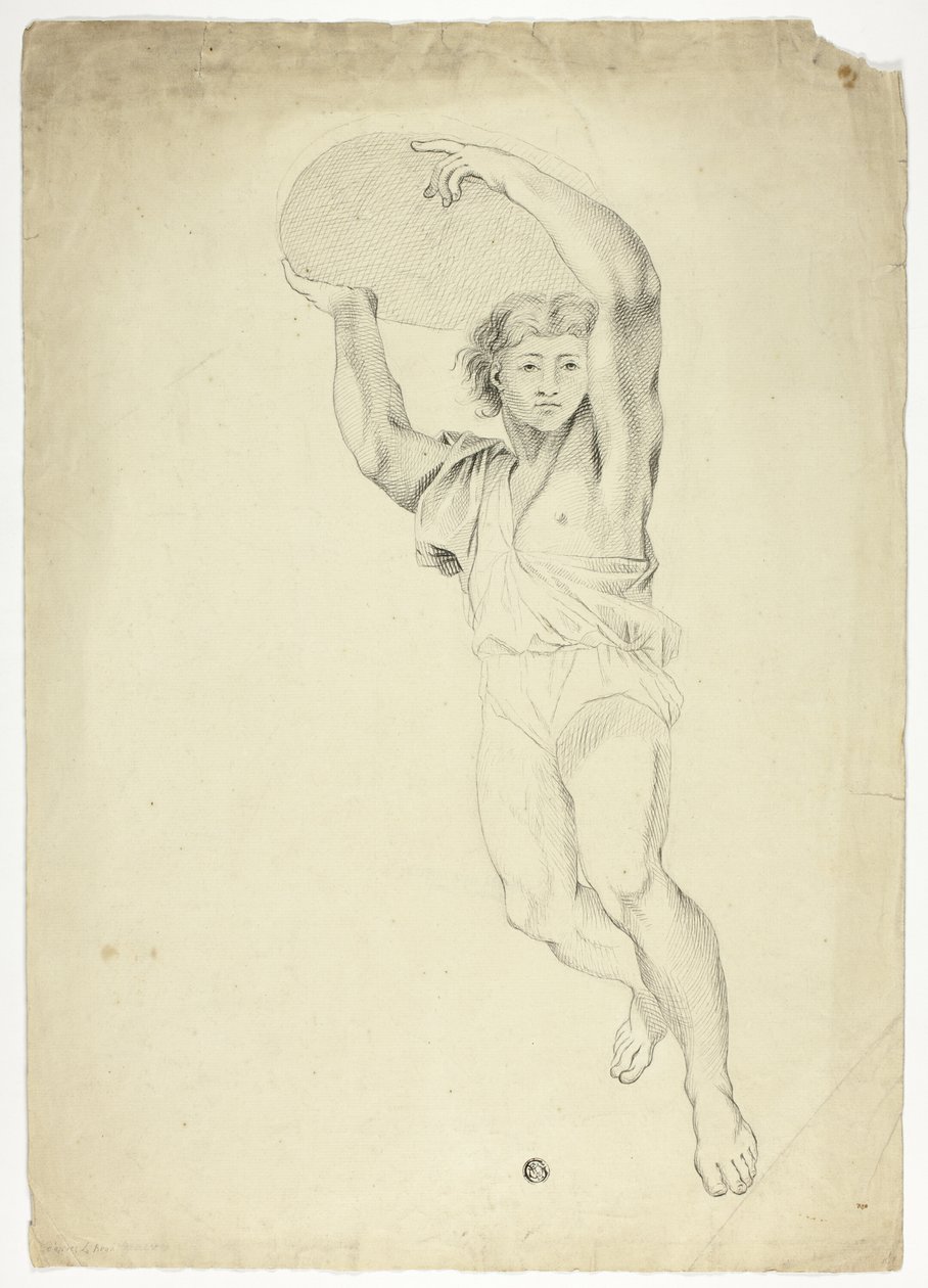 Niño cargando peso de Charles Le Brun