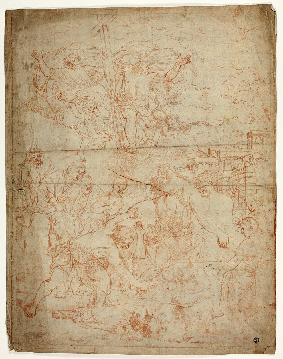 Lapidación de San Esteban de Charles Le Brun