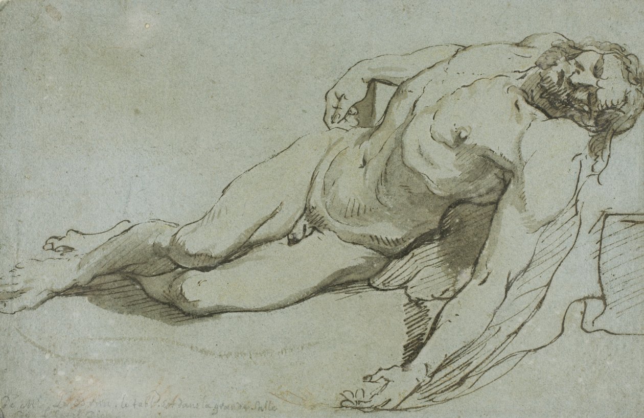 El Cristo muerto, 1646 de Charles Le Brun