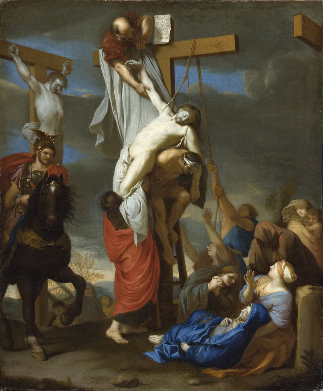 El Descendimiento de la Cruz de Charles Le Brun