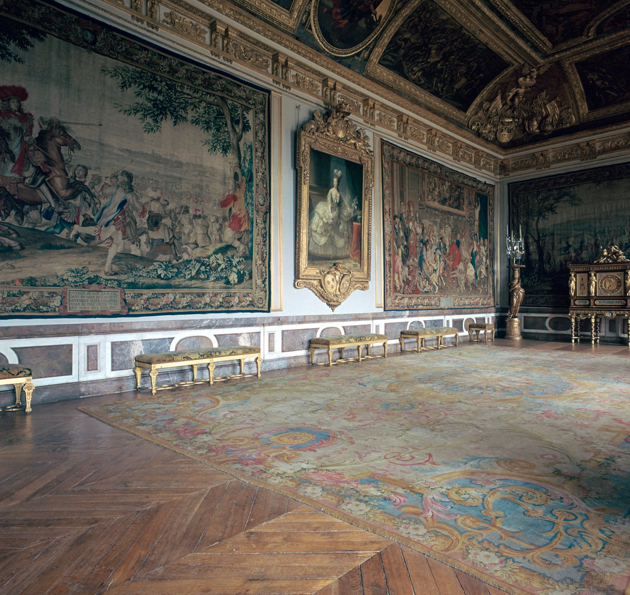 El Salón de Marte en Versalles de Charles Le Brun
