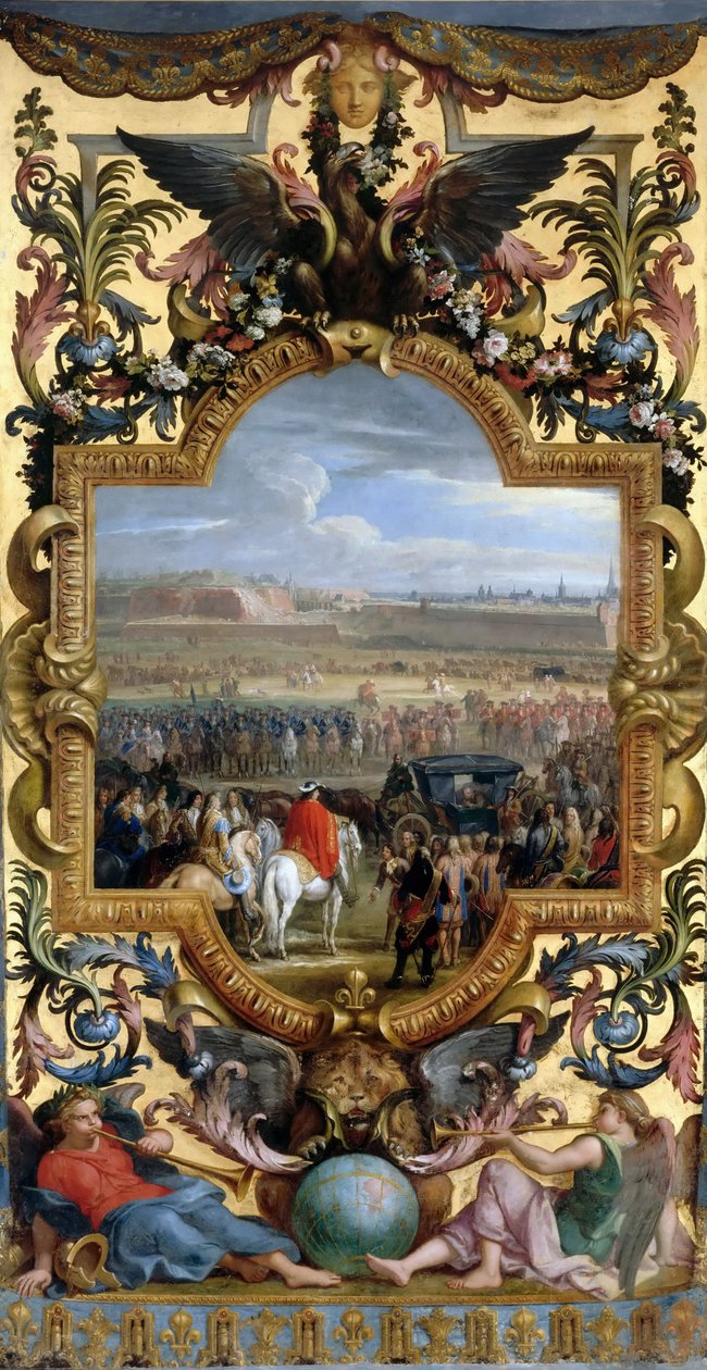 La conquista de Cambrai el 18 de abril de 1677 de Charles Le Brun