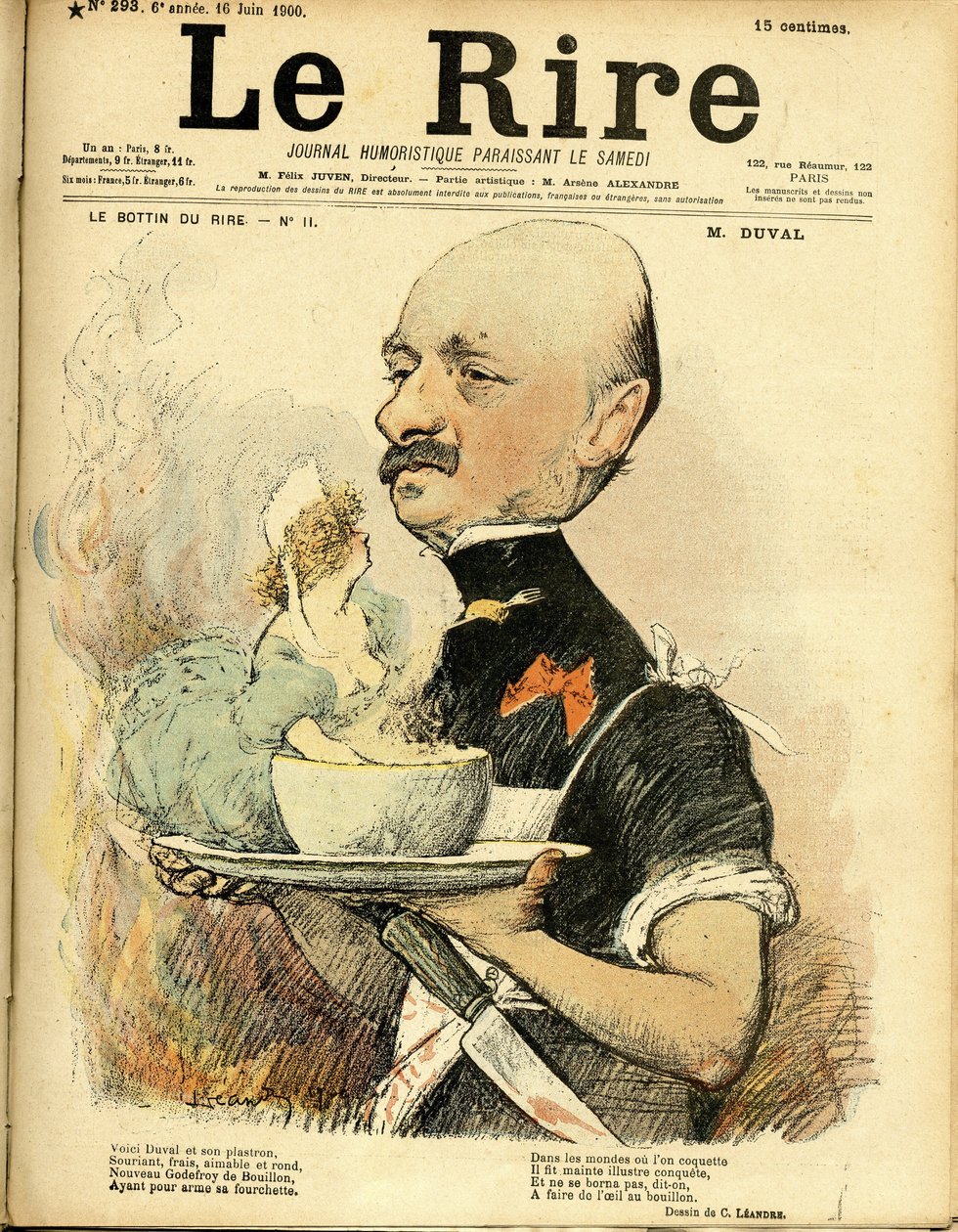 Ilustración de Charles Leandre para la portada de Le Rire de Charles Leandre