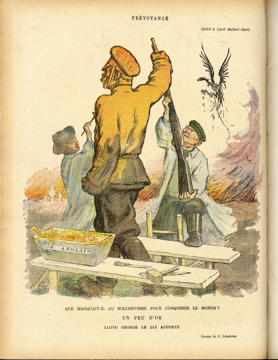 Ilustración de Charles Leandre (1862-1934) en Le Rire de Charles Leandre