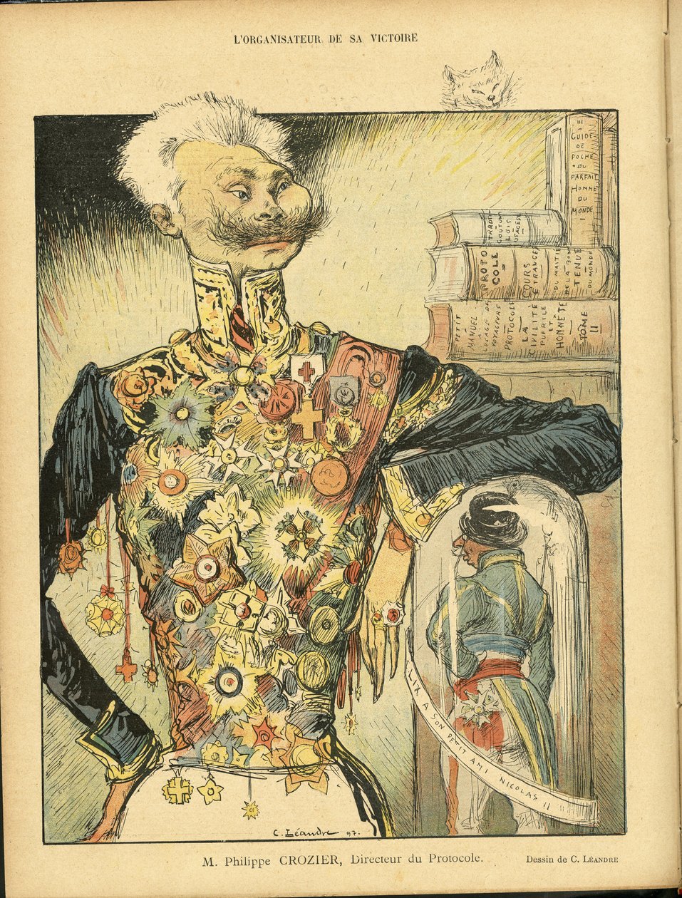 Ilustración de Charles Leandre (1862-1934) en Le Rire de Charles Leandre