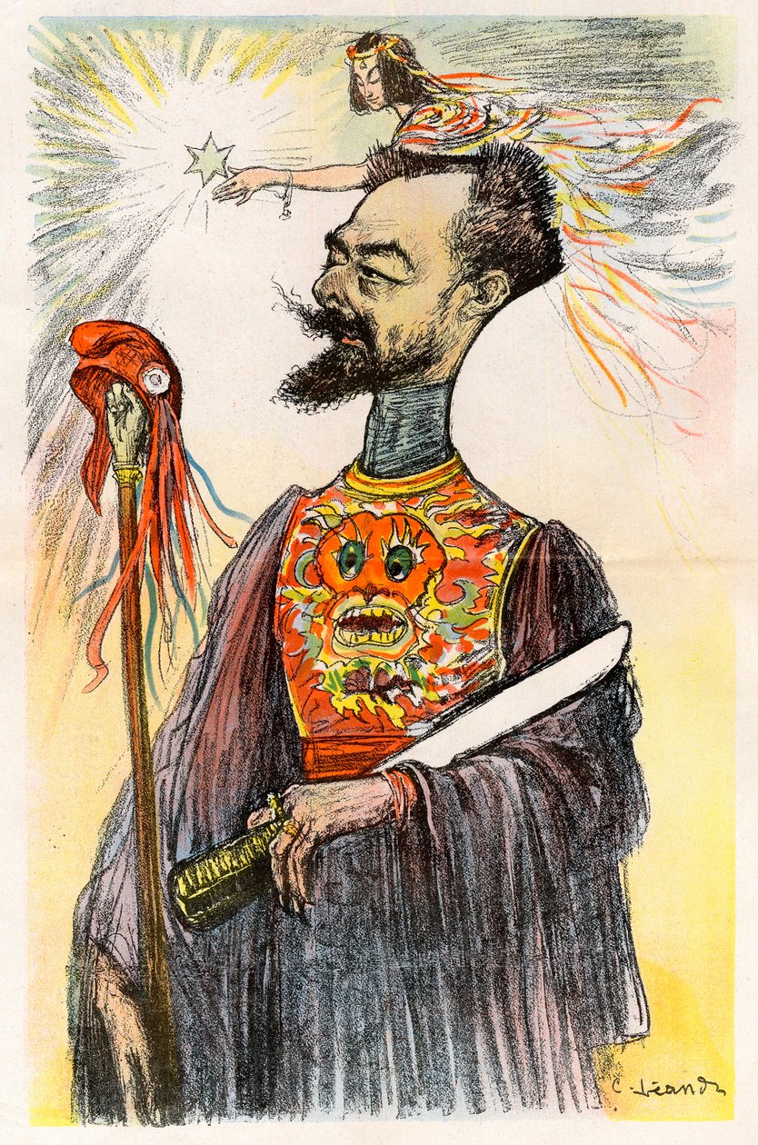 Paul Doumer (1857-1932) - Caricatura de Charles Leandre (1862-1934) en 