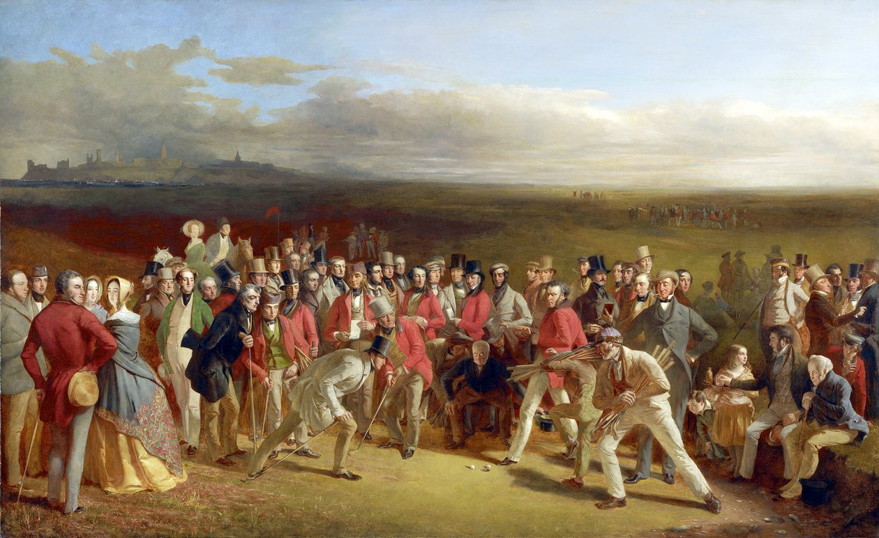 Los golfistas de Charles Lees