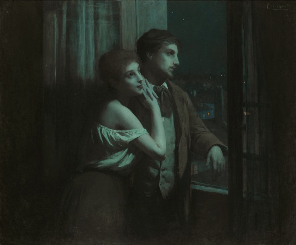 Rêverie, 1893 de Charles Lenoir