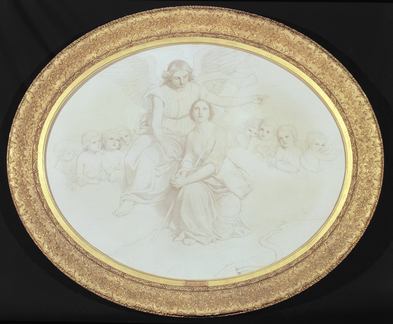 Una escena que ilustra los versos 979-995 de Comus de John Milton de Charles Lock Eastlake