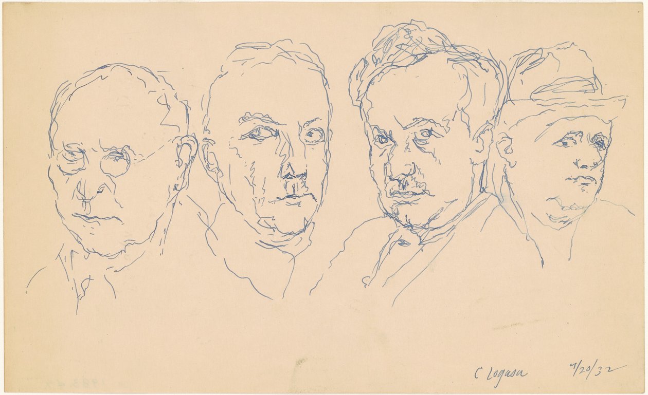 Cuatro Hombres de Charles Logasa