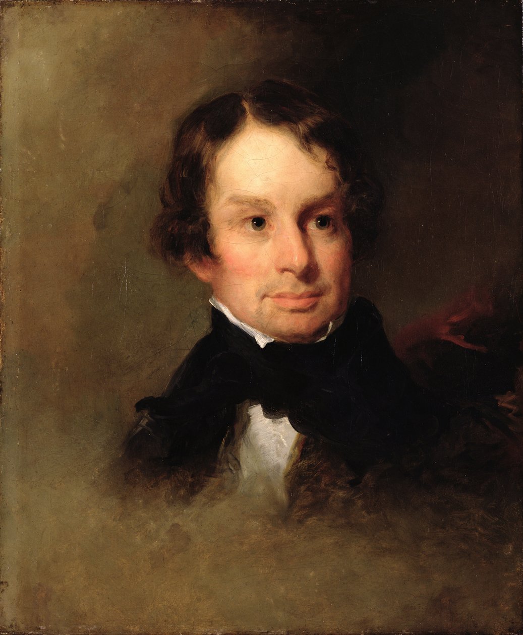 Retrato de Henry Wadsworth Longfellow (1807-82) de Charles Loring Elliot