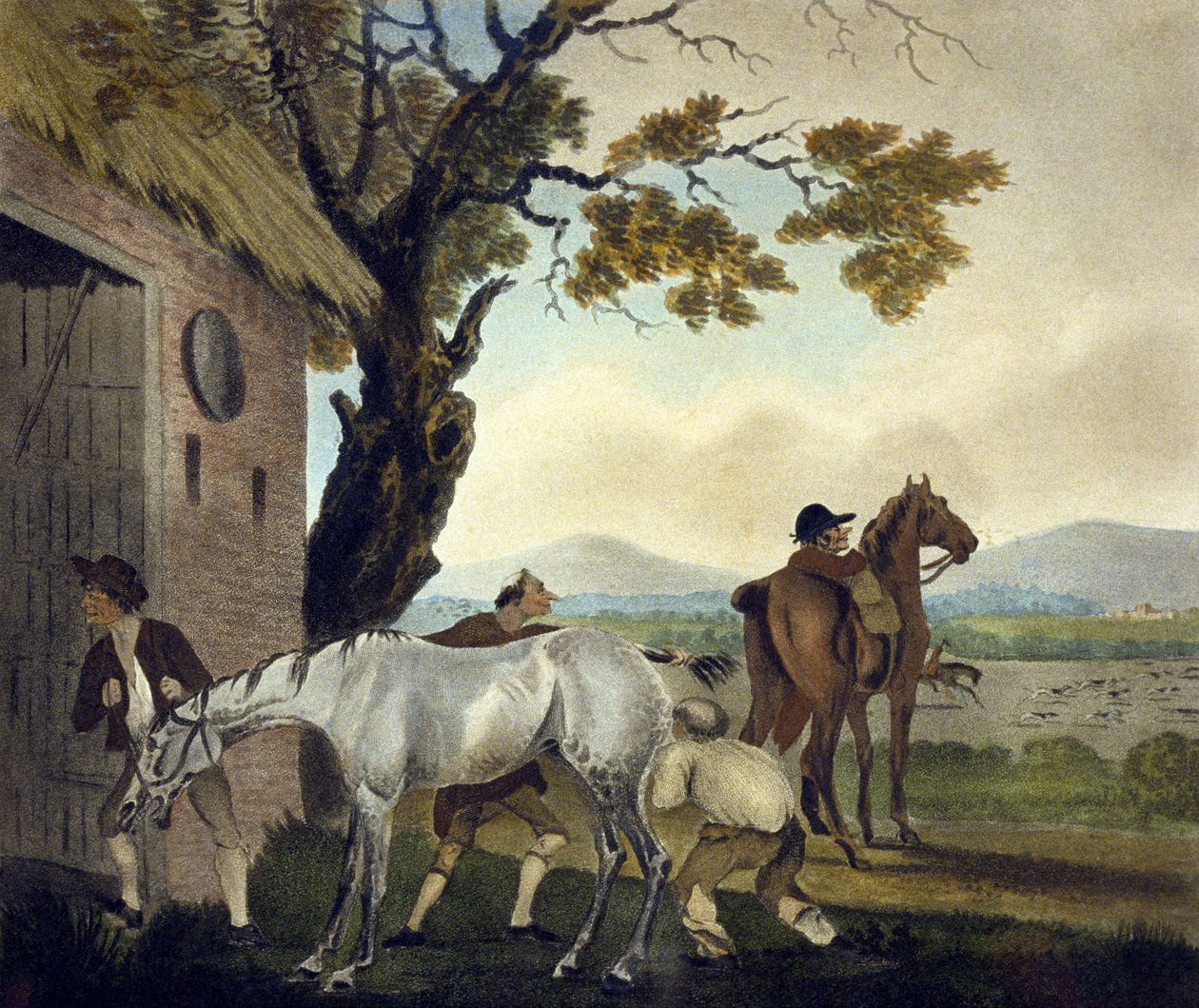 El Truco, de The Pytchley Hunt de Charles Lorraine (after) Smith