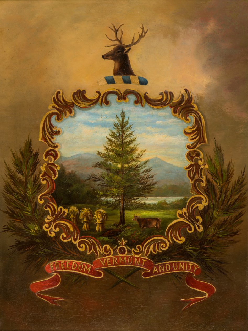 Sello de Vermont de Charles Louis Heyde
