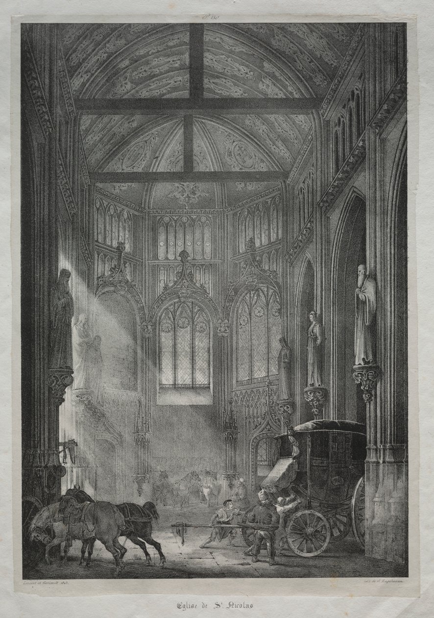 Iglesia de San Nicolás, Ruan de Charles Louis Lesaint