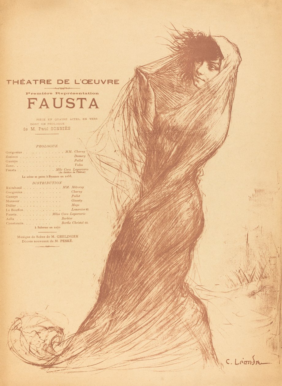 Fausta de Charles Lucien Leandre