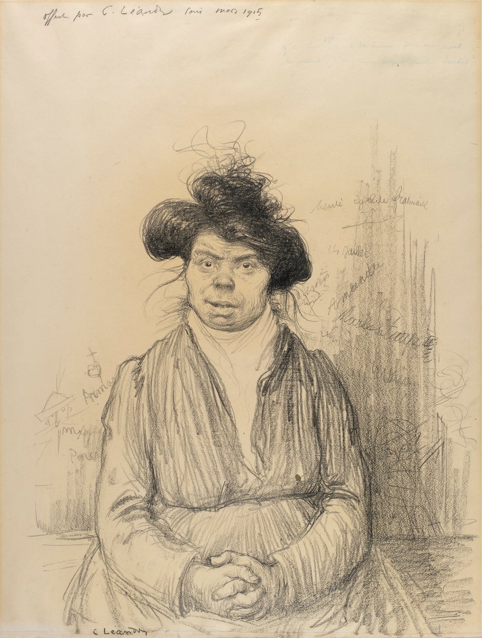 Campesina de Charles Lucien Leandre